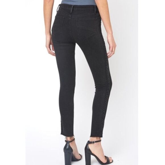 DRIFTWOOD Jackie Braided Side Stripe Skinny Jeans - Picture 3 of 10